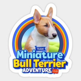 Miniature Bull Terrier Sticker